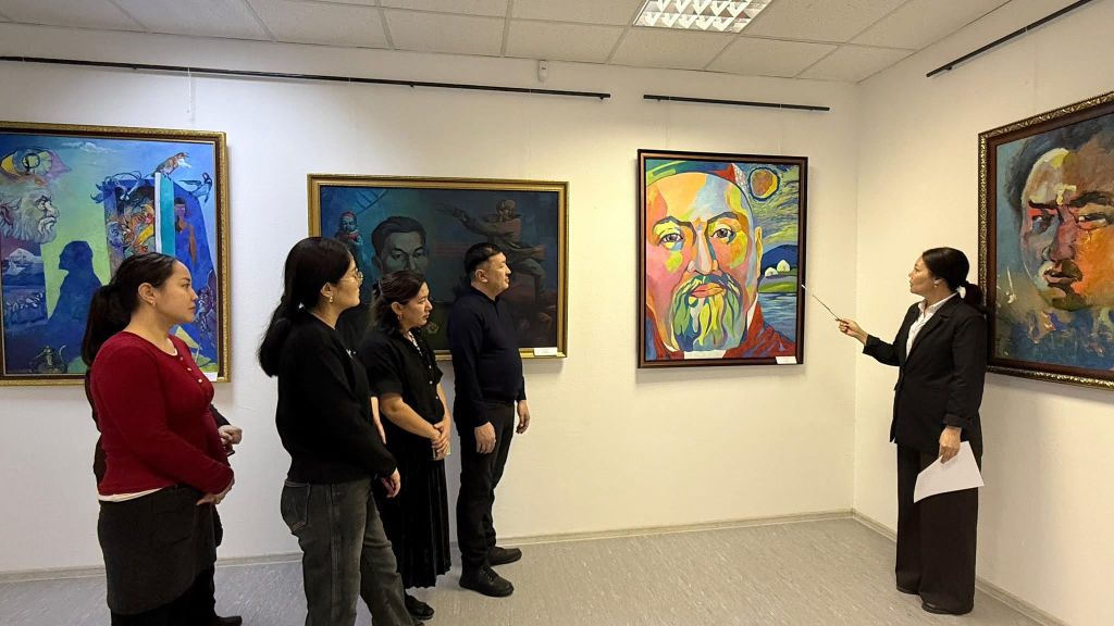 «Көңілдің көкжиегін кеңейткен суретші» тақырыбында көрме